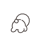しらたま犬スタンプ（個別スタンプ：4）