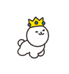 しらたま犬スタンプ（個別スタンプ：34）