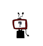 ブラウン管テレビの青年は伝えたい（個別スタンプ：5）