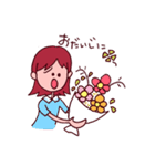 日常よく使うほんわか言葉（個別スタンプ：34）