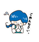 ギザギザ葉っぱのスタンプ（個別スタンプ：16）