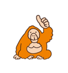 ギザギザ葉っぱのスタンプ（個別スタンプ：20）