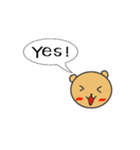 クマのスタンプ@ao_ringo（個別スタンプ：36）