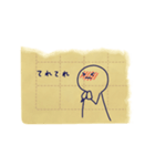 破いたノート（個別スタンプ：12）