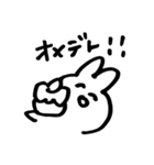 跳ねんウサギ（個別スタンプ：37）