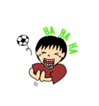 サッカー少女ちゃん（個別スタンプ：2）