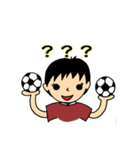 サッカー少女ちゃん（個別スタンプ：6）