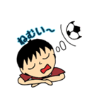 サッカー少女ちゃん（個別スタンプ：7）