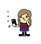 文字入りだよ！パペットくんとバモだち（個別スタンプ：24）