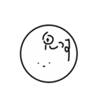 【脱力系】意外と使えるまる顔 すたんぴー2（個別スタンプ：2）