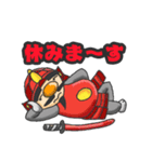 戦国武将風のスタンプ（個別スタンプ：5）