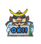 戦国武将風のスタンプ（個別スタンプ：8）