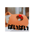 うーちゃんくろちゃんの可愛いスタンプ（個別スタンプ：22）