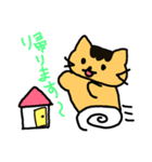 シロと茶太郎のスタンプ（個別スタンプ：16）