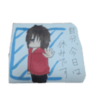 仕事で使える手書きスタンプ！（個別スタンプ：4）
