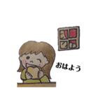女の子なの（個別スタンプ：5）