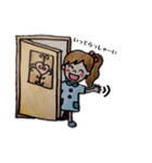 女の子なの（個別スタンプ：7）