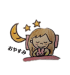 女の子なの（個別スタンプ：11）