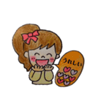 女の子なの（個別スタンプ：17）