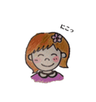 女の子なの（個別スタンプ：21）
