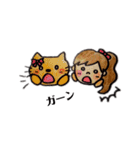女の子なの（個別スタンプ：27）