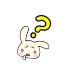 【もちうさ】台湾語と日本語①（個別スタンプ：19）