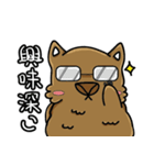 日本語喋るウォンバットちゃん！パート2（個別スタンプ：8）