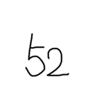 52cm（個別スタンプ：1）