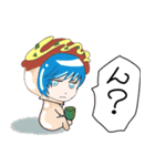 ちびキャラワールド仲良し5人兄姉（個別スタンプ：10）