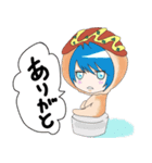 ちびキャラワールド仲良し5人兄姉（個別スタンプ：18）