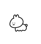 シュールなうさぎ 2（個別スタンプ：5）