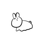 シュールなうさぎ 2（個別スタンプ：10）