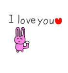 愉快などうぶつたち@（個別スタンプ：3）
