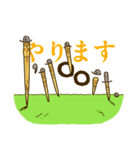 棒の生活（個別スタンプ：9）
