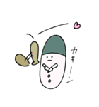 ゆるっと！おくすりちゃん手帳（個別スタンプ：35）