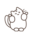 猫「Oya」（個別スタンプ：3）