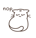 猫「Oya」（個別スタンプ：5）
