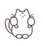 猫「Oya」（個別スタンプ：17）