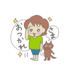 のんき家族の日常（個別スタンプ：5）