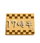 大人の毎日使える(時間・待ち合わせ時間)（個別スタンプ：16）