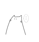 ネコさんとクマさん（個別スタンプ：11）