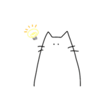 ネコさんとクマさん（個別スタンプ：38）