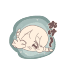 【ゆるかわ三つ編み】かなえまるくま！2！（個別スタンプ：3）