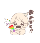 【ゆるかわ三つ編み】かなえまるくま！2！（個別スタンプ：5）