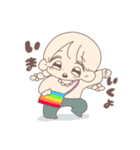 【ゆるかわ三つ編み】かなえまるくま！2！（個別スタンプ：8）