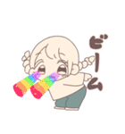 【ゆるかわ三つ編み】かなえまるくま！2！（個別スタンプ：9）
