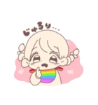【ゆるかわ三つ編み】かなえまるくま！2！（個別スタンプ：10）