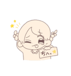 【ゆるかわ三つ編み】かなえまるくま！2！（個別スタンプ：17）