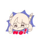 【ゆるかわ三つ編み】かなえまるくま！2！（個別スタンプ：22）