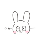 極めて大雑把なうさぎ（個別スタンプ：29）